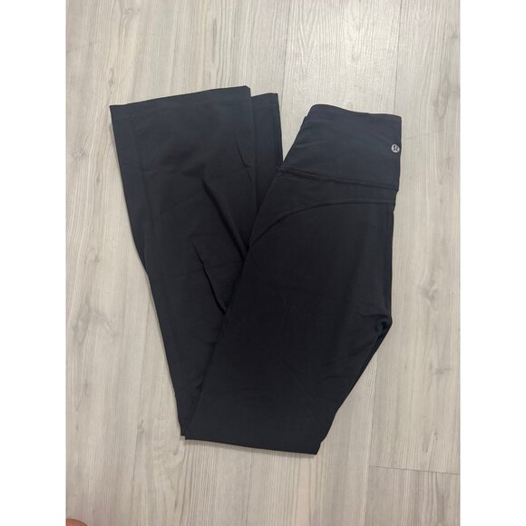 Lululemon Groove Nulu Super High-Rise Flared Pant – Black, Size 6, Worn Once - Picture 1 of 3